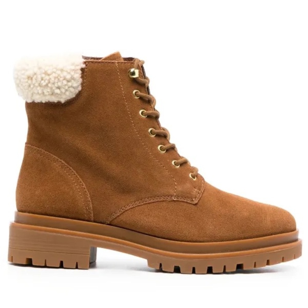 NWOT Ralph Lauren Carlee Shearling Lined Boots